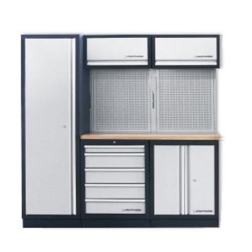 Kraftwerk Tools 3964A MOBILIO 3-elements work station Beech