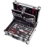 Kraftwerk Tools 202.147.000 Valigia di utensili B147, 1/4"+1/2", 158 pz.