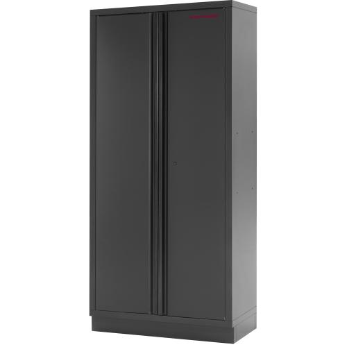 Kraftwerk Tools 3964G-BLK MOBILIO BLK 4er Kombi mit Lochwand 2-Türig, Buche Multiplex