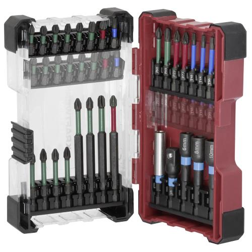 Kraftwerk Tools 306.378.004 Bit Box Profi Impact Control 1/4",  29 pezzi
