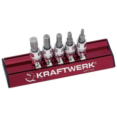 Kraftwerk Tools 106599 5-t Zoll-Innensechskant-Satz MAGALU 1/4"