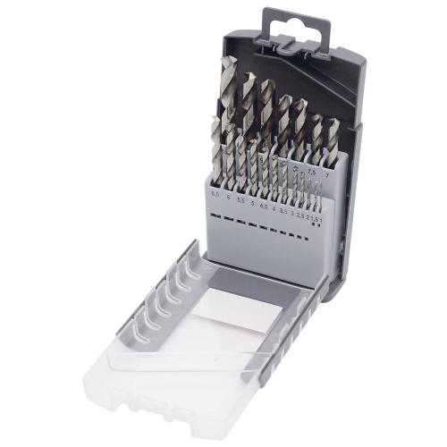 Kraftwerk Tools 11904 19-p. twist drill set HSS 1-10/0.5 mm