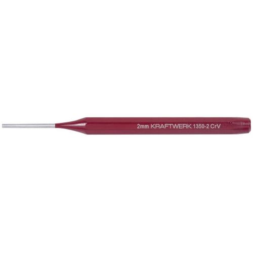 Kraftwerk Tools 1350-4 Pin punch 4 mm x 150 mm painted finish