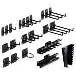 Kraftwerk Tools 145.100.900 Tool holder set for wall panel, 22 pcs.