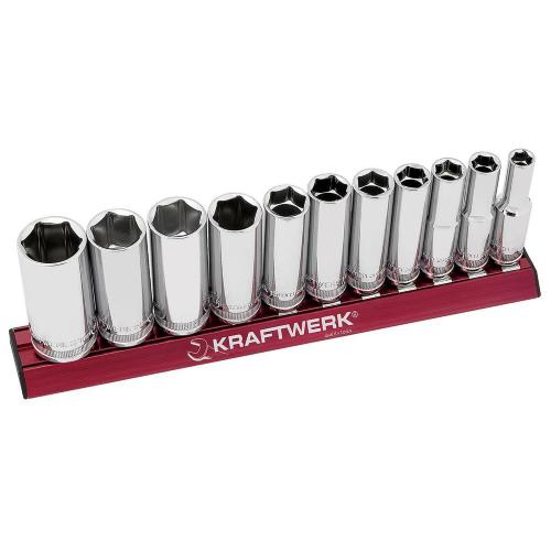 Kraftwerk Tools 201990 11-p. deep socket set MAGALU 3/8"