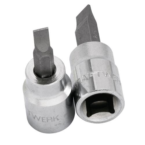 Kraftwerk Tools 202080 3/8" Schlitz-Bit-Stecknuss 8 mm