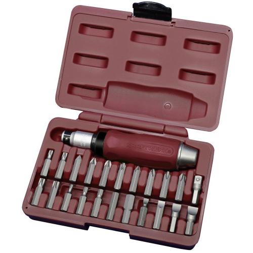 Kraftwerk Tools 2036 23pz-  Set cacciaviti ErgoKraft a percussione