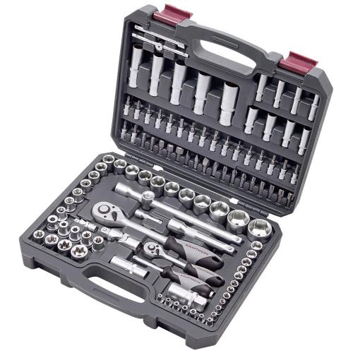 Kraftwerk Tools 204.103.601 Steckschlüssel-Satz, Basic, 1/4"+1/2", 105-tlg.
