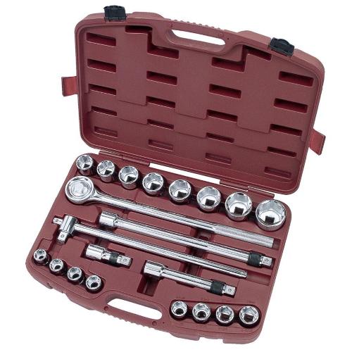 Kraftwerk Tools 2056 Estuche llaves de vaso 3/4'' , 21 pzs.