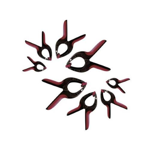 Kraftwerk Tools 2256 8-p. plastic spring clamp set