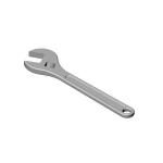 Kraftwerk Tools 2501 Set di chiavi per pettine da 18 pe 6-22 mm