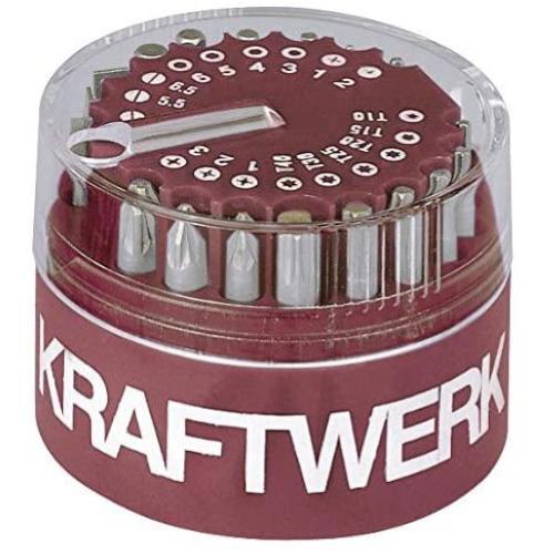 Kraftwerk Tools 2790 1/4'' Box inserti MAGNUM 50 mm, 19 pz.