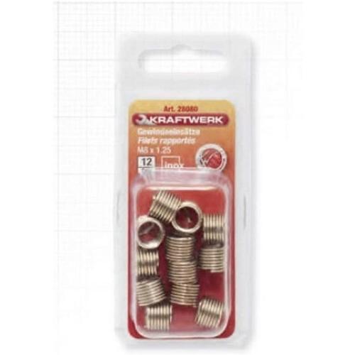 Kraftwerk Tools 28120 Thread inserts M12x1.75 mm (6 pcs.)