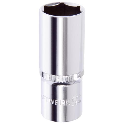 Kraftwerk Tools 301240 Socket, 6 pt., 78 mm, 1/2", 24 mm