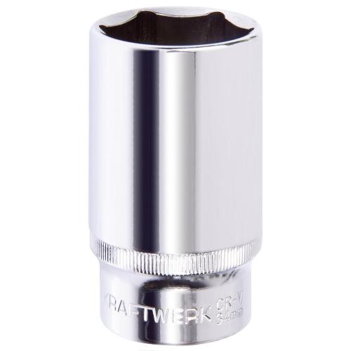 Kraftwerk Tools 301340 Socket, 6 pt., 78 mm, 1/2", 34 mm