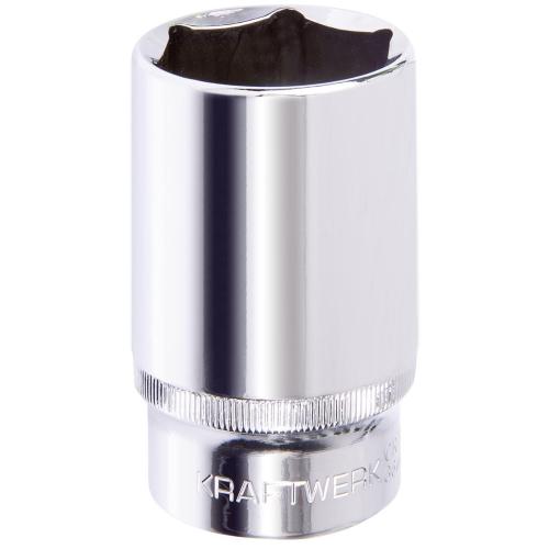 Kraftwerk Tools 301360 Enchufe, 6 pt., 78 mm, 1/2", 36 mm