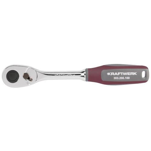 Kraftwerk Tools 303.200.100 Carraca reversible, 3/8", 72 dientes, Pro
