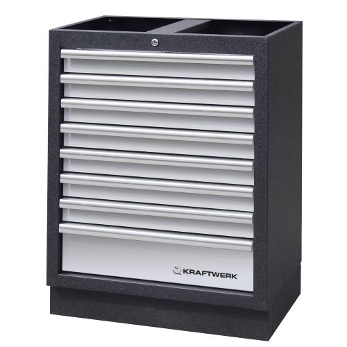 Kraftwerk Tools 3964-14 MOBILIO Schubladenschrank, 8 Schubladen