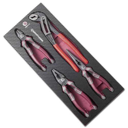 Kraftwerk Tools 4903-15 Ass. mod. EVA3 Pinze Hightech 4pz.