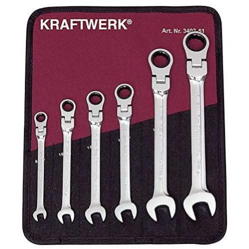 Kraftwerk Tools 3403-51 6-t.Gelenk-CLICKRAFT-Satz 8-19 mm R.t.