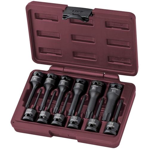 Kraftwerk Tools 3084 3-p. 1/2" dr. impact deep socket wr. set