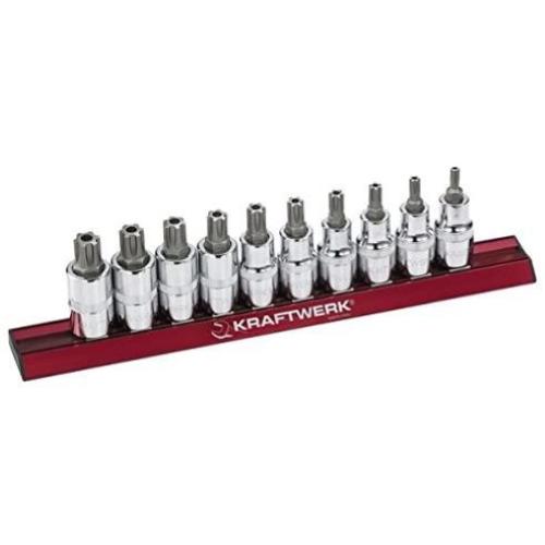 Kraftwerk Tools 329099 10-p. tamper RIBE bit-socket set 1/2"
