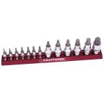 Kraftwerk Tools 99045 13pz- Set MAGALU di chiavi a bussola a giravite TX