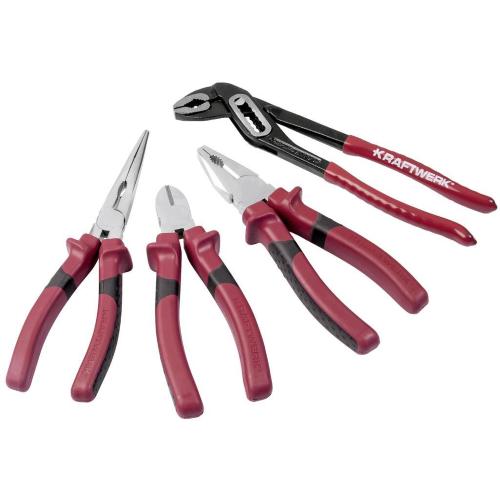 Kraftwerk Tools 3292 ERGOKRAFT Juego alicates 4-pzas.