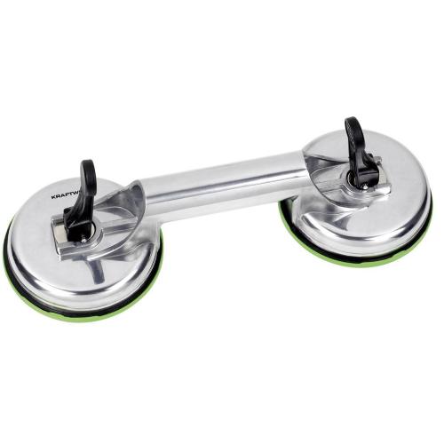 Kraftwerk Tools 30803 Doppel-Saugheber Alu