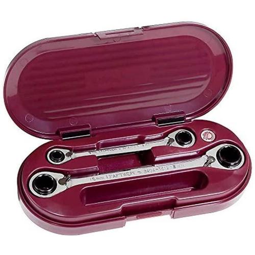 Kraftwerk Tools 3404-4x2 Set chiavi CLICKRAFT 2 chiavi 8 misure