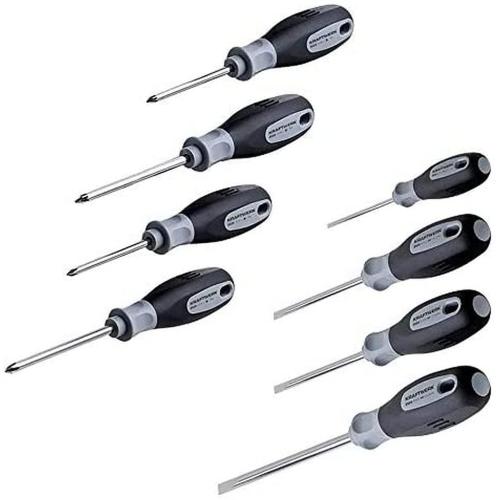 Kraftwerk Tools 4170 8pz - Set cacciaviti impugnatura bi-materiale - INOX