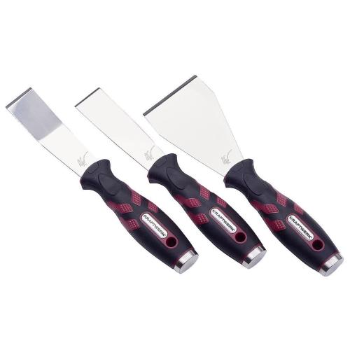 Kraftwerk Tools 3336 Jeu de 3 spatules/grattoirs à coupe