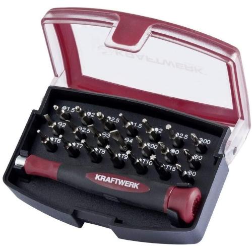 Kraftwerk Tools 3180 22-p. precision bit-box 4 mm