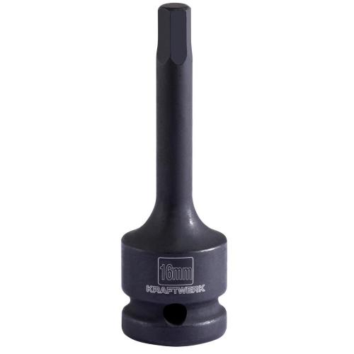 Kraftwerk Tools 386016 1/2" Chiave a bussola a macchina esagonale  16 mm