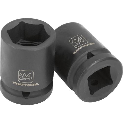 Kraftwerk Tools 480240 3/4'' Chiave a bussola a macchina 24 mm