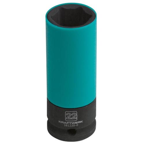 Kraftwerk Tools 381220-0 Imp. deep soc. 1/2" 22 mm w/plast. prot.