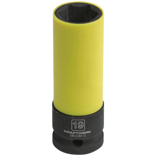 Kraftwerk Tools 381190-0 Imp. deep soc. 1/2" 19 mm w/plast. prot.