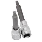 Kraftwerk Tools 336012 1/2'' Chiave a bussola a giravite esagonale 12 mm, 100 mm