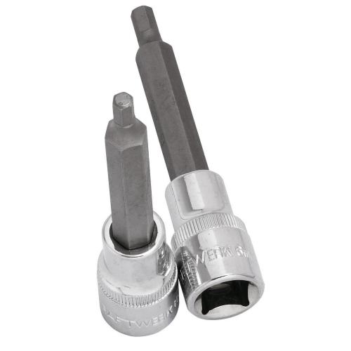 Kraftwerk Tools 336007 1/2" dr. hex. bit-socket 7 mm 100 mm