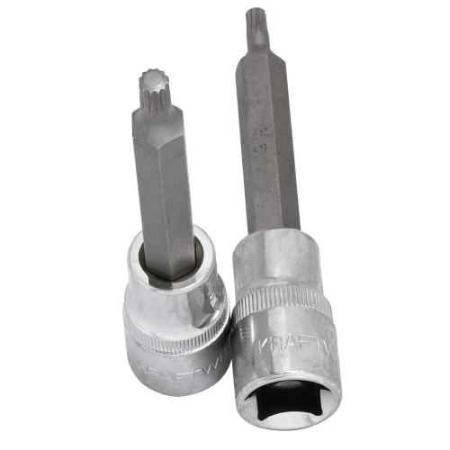Kraftwerk Tools 338005 1/2" vaso-punta M5 XZN 100 mm