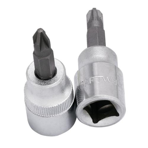 Kraftwerk Tools 204003 3/8" Pozidriv-Bit-Stecknuss Nr. 3