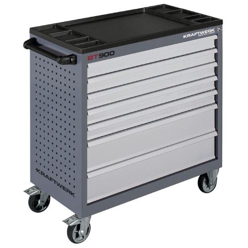 Kraftwerk Tools 101.217.100 Mobile Tool Cabinet BT900 80/40 7 drawers