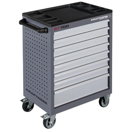 Kraftwerk Tools 101.118.100 Carrello da officina BT700 60/40 8 cassetti