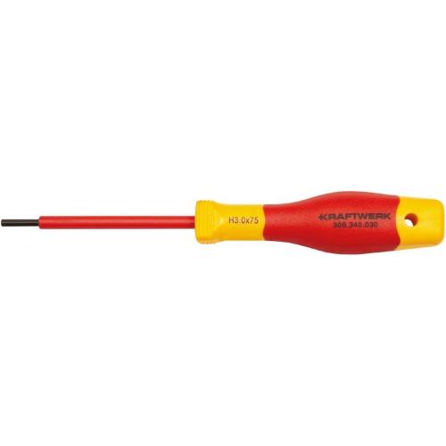Kraftwerk Tools 305.340.030 VDE screwdriver hex 3 mm