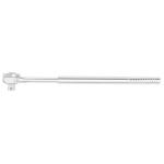 Kraftwerk Tools 500002 Chiave a cricchetto reversibile telescopica 1"