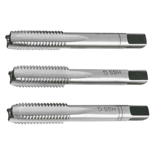 Kraftwerk Tools 21030 Handgewindebohrer-Set 3-tlg. DIN352 M3