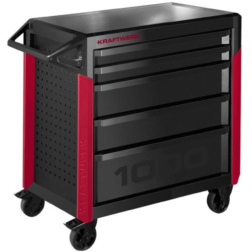 Kraftwerk Tools 101.515.000 PRO LINE Tool trolley PT1000 5 drawers