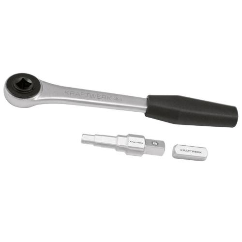 Kraftwerk Tools 5461SET Umsteckknarre/Stufenschlüsselsatz 1/2"
