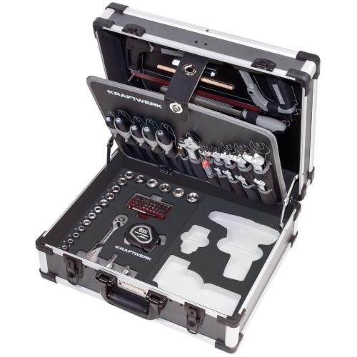 Kraftwerk Tools 202.147.400 Maleta de herramientas B147, 3/8",97 pzas. sin Powertool Bo