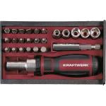 Kraftwerk Tools 306.378.003 Scatola di bit cacciavite a cricchetto 1/4", 25 pz.